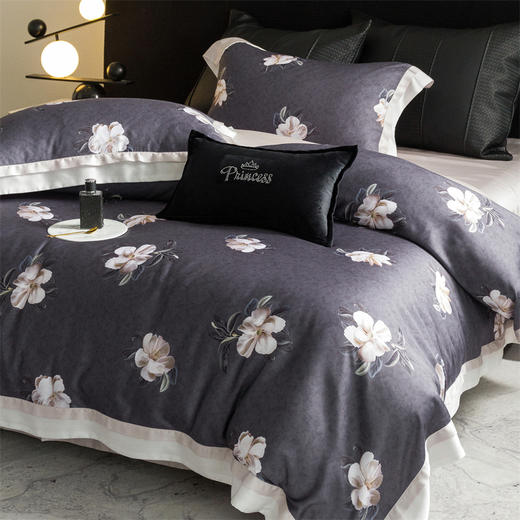 【麦上家居】兰精天丝数码印花四件套MS 商品图2