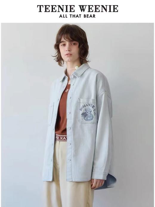 [Teenieweenie]B4F| 牛仔衬衫外套 商品图1