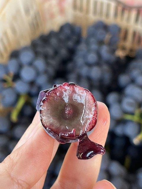 【顺丰包邮】来自云南大山的夏黑葡萄，露天生长不留枝杈，分粒包装，满满净含量，运输更安全 基地直邮 商品图2