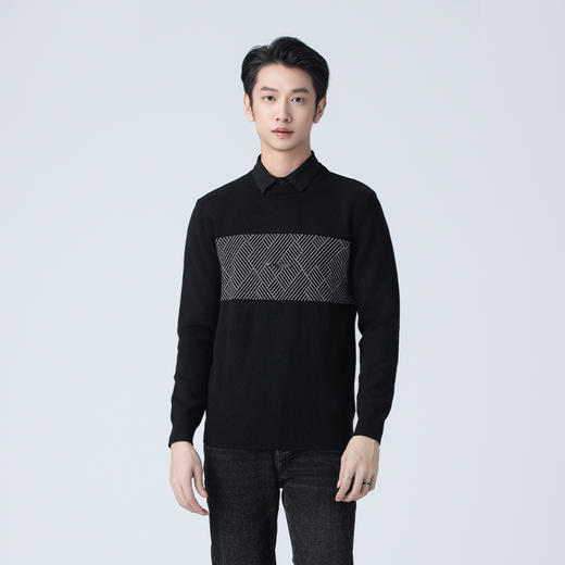 【断码清仓】HXTIDE 冬季衬衣领毛衫S107340099101/02 商品图0