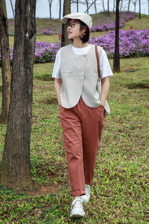 高腰宽松休闲裤 商品图2