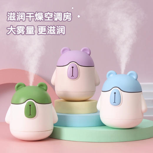 戈尔斯诺GEERSINUO 憨姆熊加湿器GS-QDD232 萌宠加湿 湿润相伴 商品图4