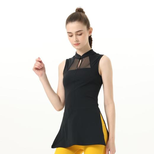 2024春夏新款网纱复古S南希瑜伽背心 商品图2