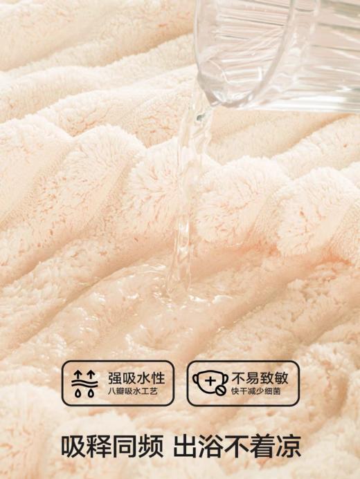 浴巾2024新款大人浴巾男款女珊瑚绒非纯棉可裹大浴巾巾吸水 商品图1