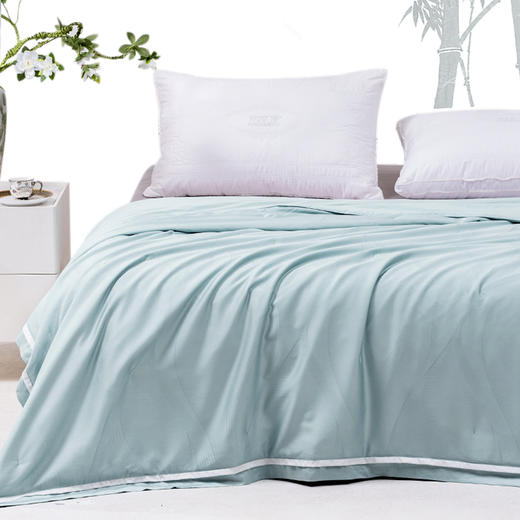 多喜爱 神州芯丝路水洗蚕丝夏被（粉黛/摇光/沧蓝）cs SC 商品图2