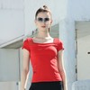 2024春夏新款运动瑜伽健身萱颜短袖上衣 商品缩略图2