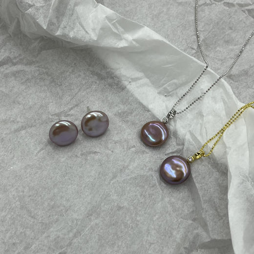 天然淡水珍珠 纽扣巴洛克系列 商品图3