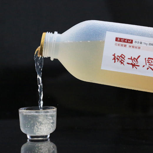 小农妹低度数果酒系列荔枝酒1kg/瓶 商品图3