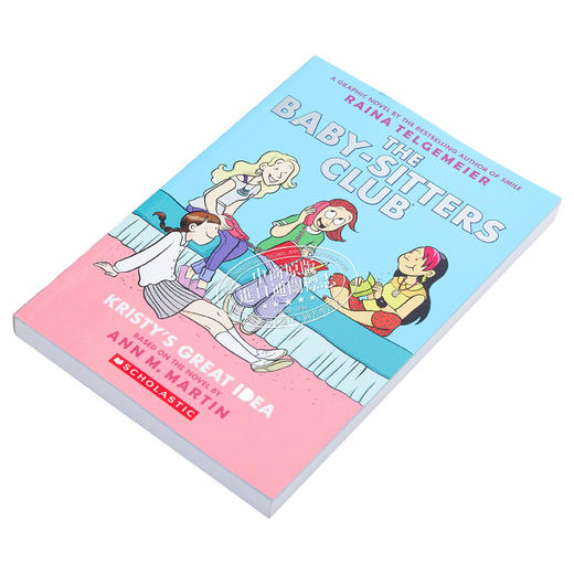 预售 【中商原版】保姆俱乐部图像小说1 Kristys Great Idea A Graphic Novel the Baby Sitters Club 1 英文原版 Ann M Martin 商品图1