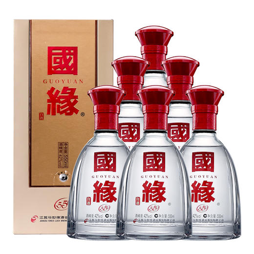 【酒厂直营】42度单开国缘550ml 整箱6瓶装 商品图2
