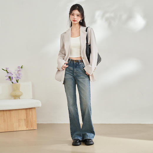 高级感气质精致西装外套女新款休闲通勤职场西服上衣V0440197 商品图1