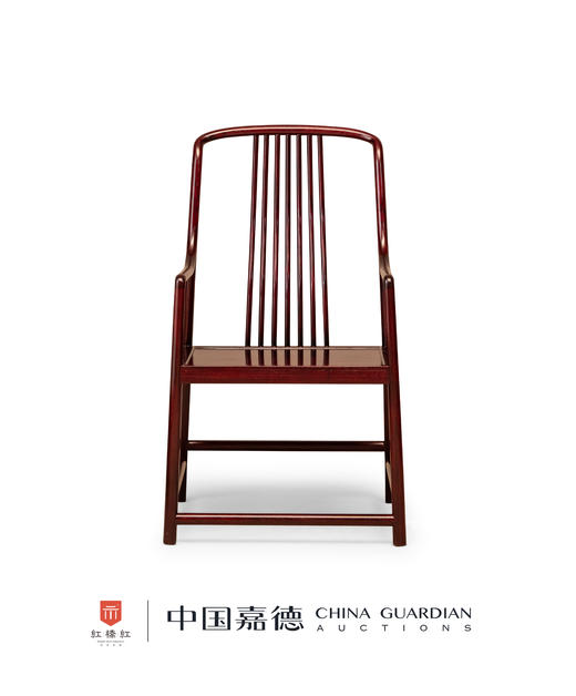 红桥红  家具严选  血檀(染料紫檀）赞比亚紫檀  【八角瓜棱腿书桌、梳背椅两件套】 商品图6