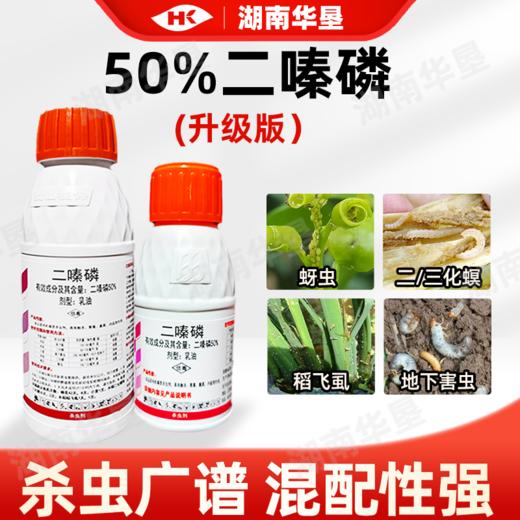 二嗪磷升级版二秦磷老牌子蚜虫地下害虫跳甲小麦白菜棉花杀虫剂 商品图2