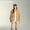 预售 | SOMESOWE 拼接蕾丝肌理感格纹衬衫-S2407030[福利品] 商品缩略图1