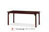 红桥红  家具严选  血檀(染料紫檀）赞比亚紫檀  【八角瓜棱腿书桌、梳背椅两件套】 商品缩略图2