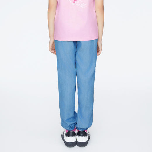 女童抗菌防晒冰牛仔裤裤子夏季新款安奈儿童装实体店同款AG426659 商品图2