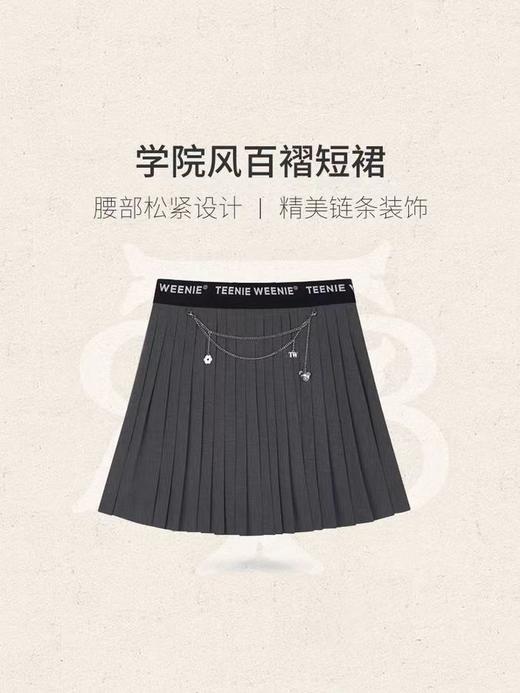 [Teenieweenie]B4F|学院风百褶裙 商品图3