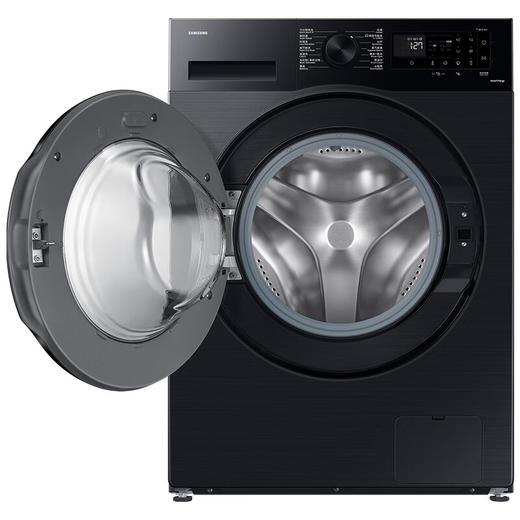 【红星美凯龙1号店】三星（SAMSUNG）12公斤滚筒洗衣机 蒸汽除菌高温桶自洁 泡泡净洗AI智控洗衣机【10公斤+2公斤】WW12DG5B24ABSC 商品图4