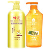 蜂花无硅油洗发水生姜健发小麦蛋白柔顺营养护发素组合装洗护套装峰花 生姜洗发水600ml+小麦护发素1L 商品缩略图3