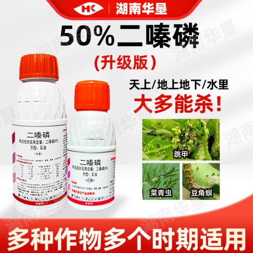 二嗪磷升级版二秦磷老牌子蚜虫地下害虫跳甲小麦白菜棉花杀虫剂 商品图3