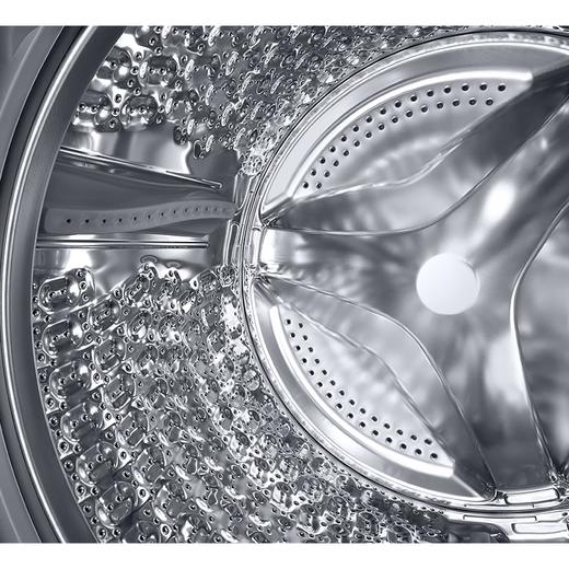 三星（SAMSUNG）10.5公斤全自动滚筒洗衣机 中途添衣 蒸汽除菌 AI智能控制 泡泡净 WW10T554DAT/SC 白色 商品图2