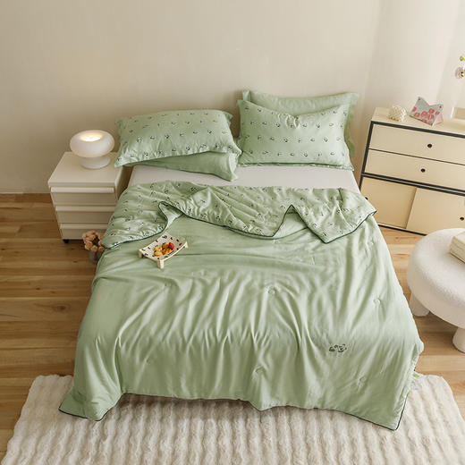 【麦上家居】莫代尔天丝冰竹被MS 商品图1