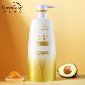 绿色溪谷（Greenkosy）  护发素  凝脂弹滑柔亮洗发乳750ml
