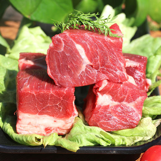 【3份包邮】高原放养小公牛  牛腩肉  肉质鲜嫩    不注水  1斤 商品图2