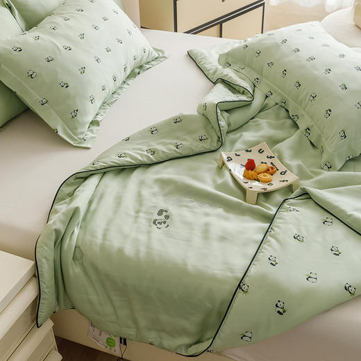 【麦上家居】莫代尔天丝冰竹被MS 商品图9