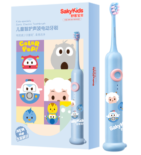 舒客宝贝儿童智护声波电动牙刷F2