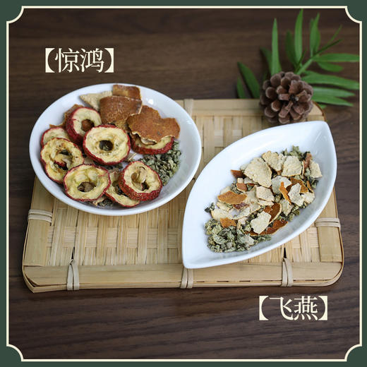 万物本草 体质茶包 惊鸿 飞燕  荷叶陈皮山楂 商品图4