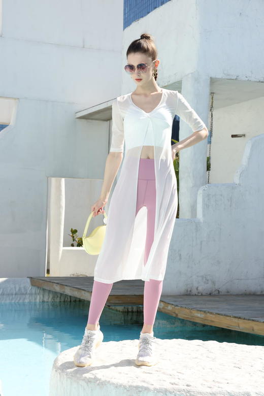 2024春夏新款S叶依瑜伽运动罩衫 商品图2