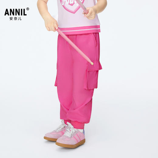 男女童防蚊单裤裤子童夏季新款安奈儿童装实体店同款XM426572 商品图1