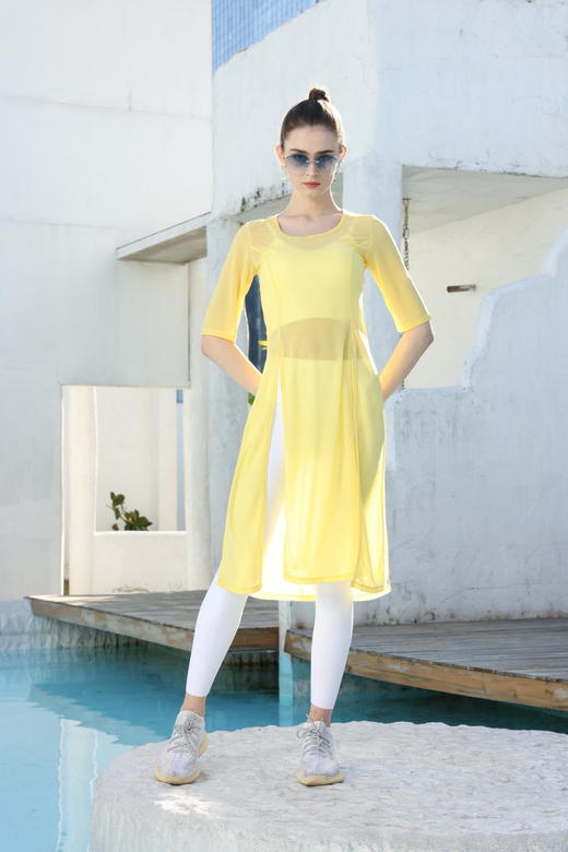 2024春夏新款晚香瑜伽运动防晒衫 商品图6