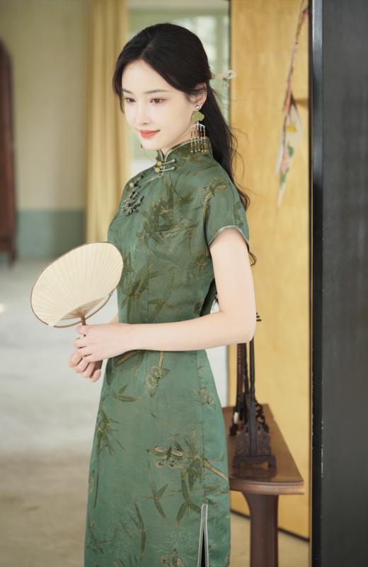 逸红颜明月优选 #『箓蝶』   来自上海老师傅手工制作的极品红云纱旗袍 商品图1