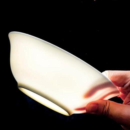 高档纯白骨瓷无铅镉家用中式斗碗米饭碗面碗易清洗微波炉陶瓷餐具 商品图0