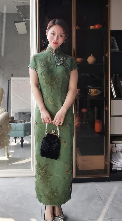 逸红颜明月优选 #『箓蝶』   来自上海老师傅手工制作的极品红云纱旗袍 商品图6