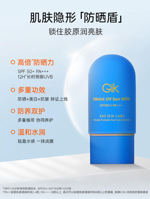 GIK 水感防晒乳 30ml 商品图1