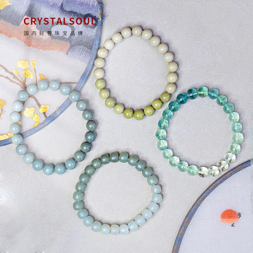 【CRYSTALSOUL】 天然晶石 拾色珠串 商品图2