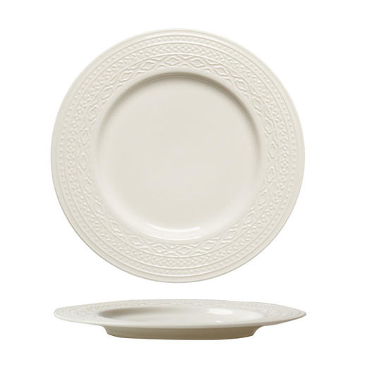 舍里欧式家用浮雕碗盘餐具套装陶瓷吃饭碗汤碗碟子菜盘汤盘鱼盘 商品图9