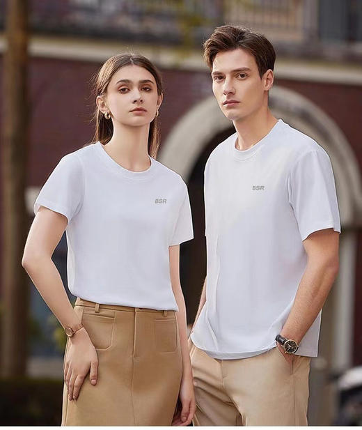 情侣 纯棉T恤 商品图0