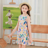 女童连衣裙2024夏季新款儿童彩色碎花裙子中大童纯棉法式公主裙 商品缩略图3