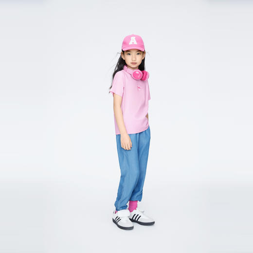 女童抗菌防晒冰牛仔裤裤子夏季新款安奈儿童装实体店同款AG426659 商品图5