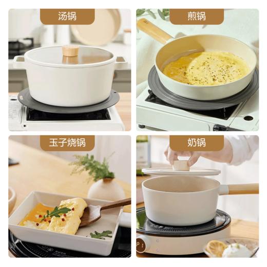 韩国Neoflam fika系列家用陶瓷不粘炒锅/煎锅/汤锅电磁炉燃气通用锅 商品图4
