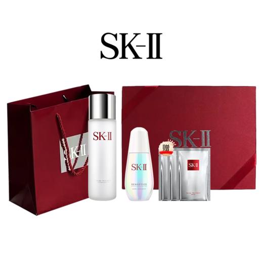 【下单送前男友面膜3片】SK-II 神仙水正装230ml+SK-II小灯泡精华50ml  礼盒款【香港直邮】 商品图0