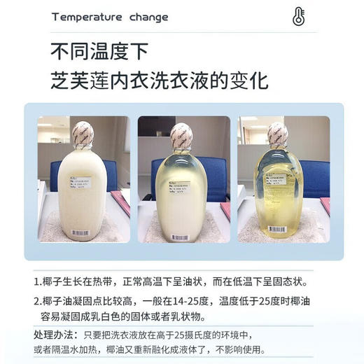 【限时折扣】泰国芝芙莲内衣洗衣液500ml 原味/蜜桃玫瑰/和风木棉 商品图6