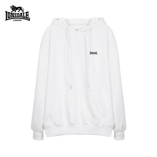 LONSDALE/龙狮戴尔 纯色高级慵懒连帽情侣卫衣[福利品] 商品图2