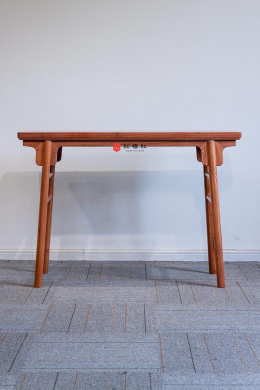红桥红  家具严选  缅甸花梨（大果紫檀）【118 一块玉刀牙 平头案】 商品图1