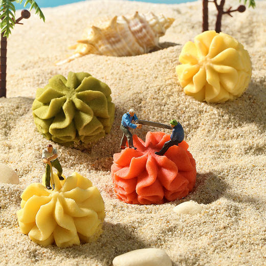 【多种口味好吃不腻】盒装三味小花曲奇 商品图1