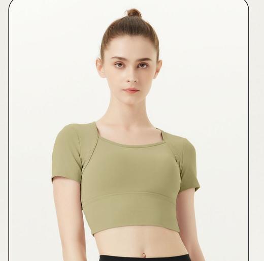 2024春夏新款依林运动瑜伽上衣 商品图5